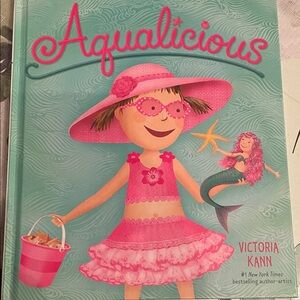 Aqualicious by Victoria K - Pink Illustrated Children's Book